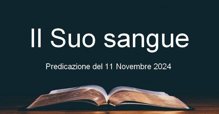 Il Suo sangue