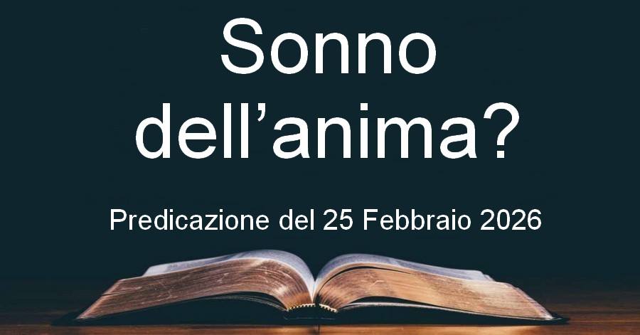 Sonno dell’anima?