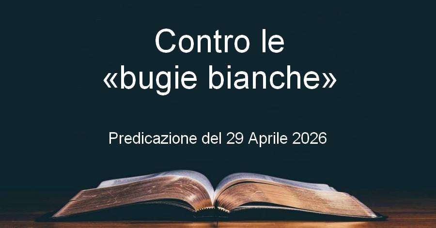 Contro le ‘bugie bianche’
