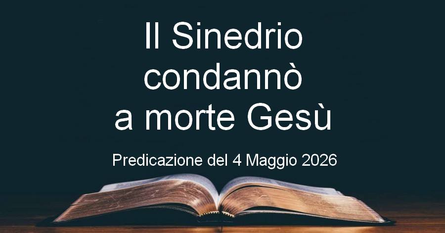 Il Sinedrio condannò a morte Gesù