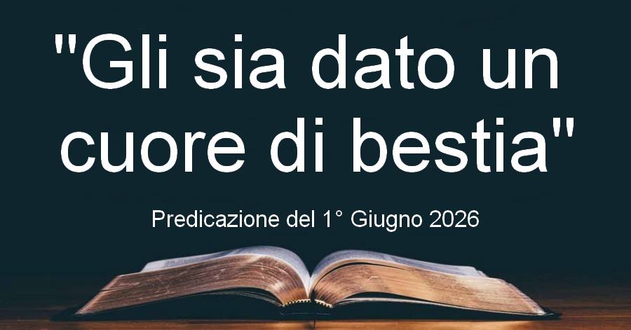 “Gli sia dato un cuore di bestia”