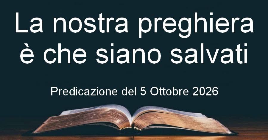 La nostra preghiera è che siano salvati